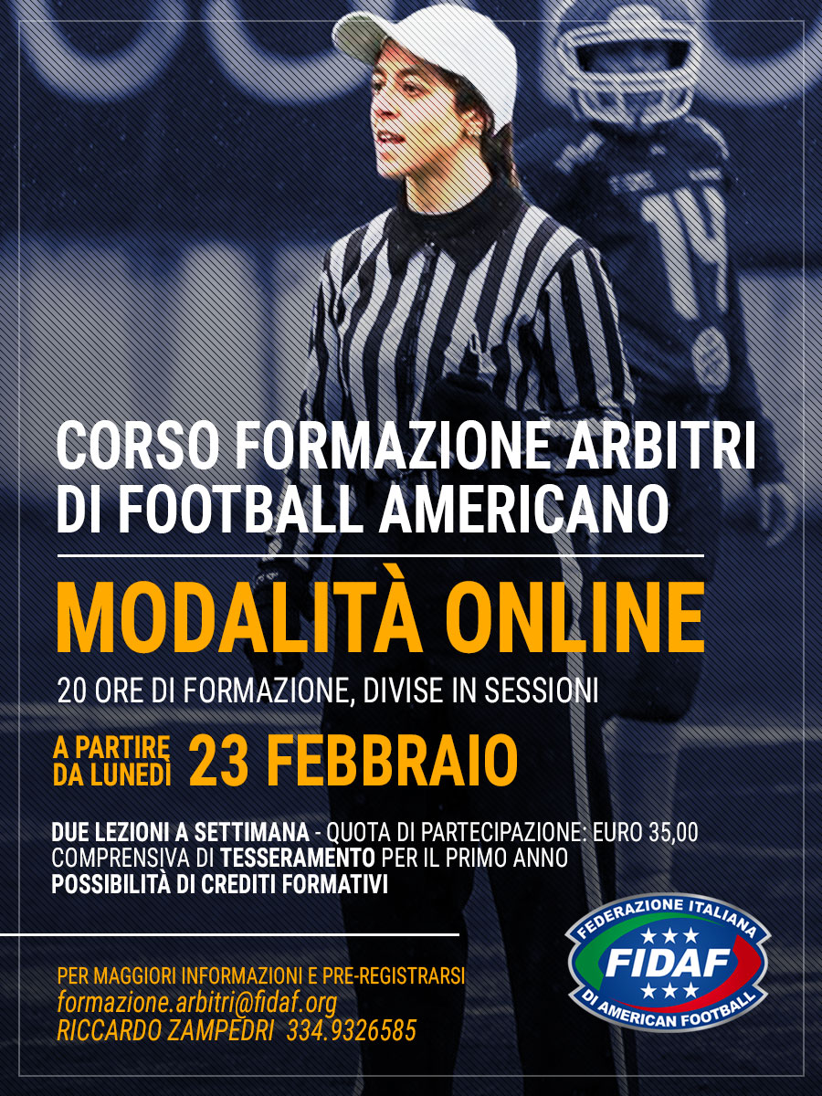 Corso Formazione Arbitri 23 Febbraio 2026